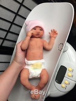 Full Body Silicone baby Girl Fiona (14 Inches)