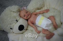 Full Body Soft Solid Boy (PREMATURE 15) Silicone Baby doll / REBORN