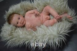 Full Body Soft Solid Silicone Baby doll 21 gril or boy REBORN SILICONA fluids