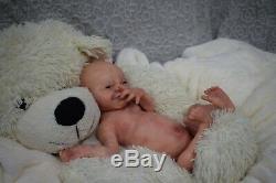Full Body Soft Solid boy PREMATUR15Silicone Baby doll/REBORN SILICONA