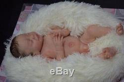 Full Body Soft Solid boy or girl PREMATUR16Silicone Baby doll/REBORN SILICONA