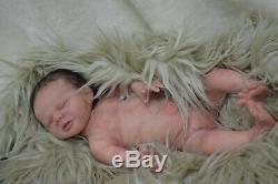 Full Body Soft Solid girl PREMATURE 15 Silicone Baby doll/REBORN SILICONA
