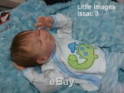 Full Body Solid Platinum Silicone Big Baby Boy Ecoflex 20 Issac 3 Drinks/wets