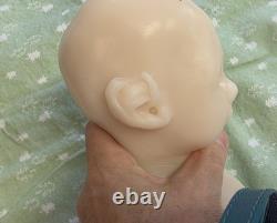 Full Body Solid Silicone Doll Micro Preemie Blank Doll Kit