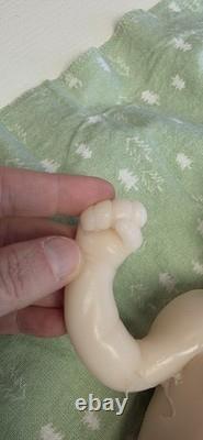 Full Body Solid Silicone Doll Micro Preemie Blank Doll Kit