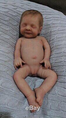 Full Body ecoflex Silicone Baby Girl Art Doll