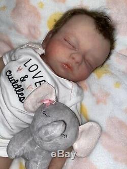 Full Body silicone Baby Girl Charlie Realistic Newborn Baby Doll Lifelike