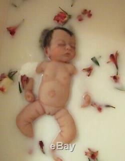 Full Body silicone Baby Girl Charlie Realistic Newborn Baby Doll Lifelike