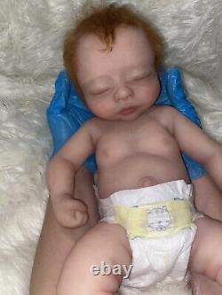 Full Body silicone doll baby Girl Charlie By Artist Debra Timko