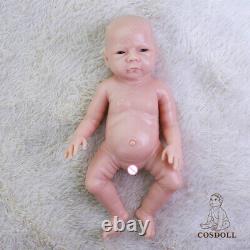 Full Silicone Baby Doll Soft Platinum Silicone Baby Dolls Handmade Newborn Baby