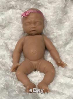 Full Silicone Baby Harper Skye With Rooted Hair (Caucasian or Biracial Option)