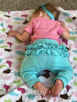 Full Silicone Body Baby Girl Doll with COA