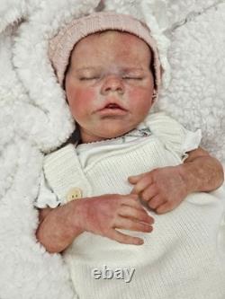 Full Solid Silicone Reborn Drink N Wet Baby Doll with Armature and Accessories
