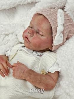 Full Solid Silicone Reborn Drink N Wet Baby Doll with Armature and Accessories