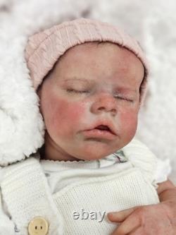 Full Solid Silicone Reborn Drink N Wet Baby Doll with Armature and Accessories