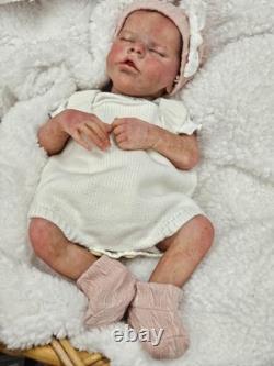 Full Solid Silicone Reborn Drink N Wet Baby Doll with Armature and Accessories