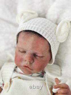 Full Solid Silicone Reborn Drink N Wet Baby Doll with Armature and Accessories