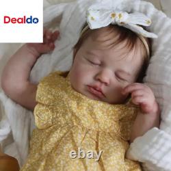Full Vinyl Reborn Baby Doll 20in Realistic Newborn Girl Lifelike Washable