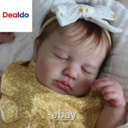 Full Vinyl Reborn Baby Doll 20in Realistic Newborn Girl Lifelike Washable