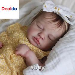 Full Vinyl Reborn Baby Doll 20in Realistic Newborn Girl Lifelike Washable