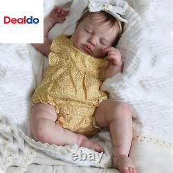 Full Vinyl Reborn Baby Doll 20in Realistic Newborn Girl Lifelike Washable