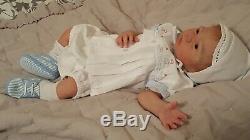 Full body BOY silicone baby CHARLIE by ELENA WESTBROOK newborn marshmallow soft