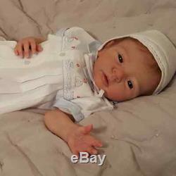 Full body BOY silicone baby CHARLIE by ELENA WESTBROOK newborn marshmallow soft