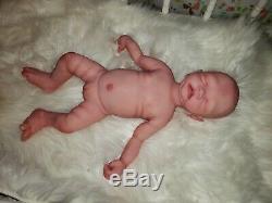 Full body Silicone Baby Girl 17 Newborn stunning custom