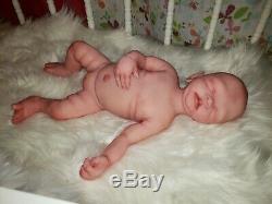 Full body Silicone Baby Girl 17 Newborn stunning custom