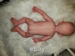 Full body Silicone Baby Girl 17 Newborn stunning custom