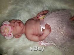 Full body Silicone Baby Girl 17 Newborn stunning custom