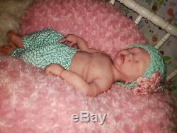 Full body Silicone Baby Girl 17 Newborn stunning custom