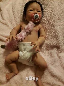 Full body Silicone Liana by Elena Westbrook drink and wet baby. 8.5lbs 20 inches