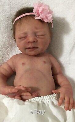 Full body silicone baby Ella by Angela Lewis/COA