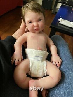 Full body silicone baby by Russian artist