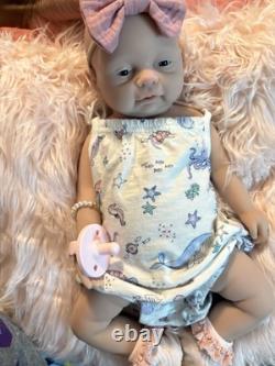 Full body silicone baby girl
