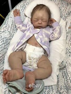 Full body silicone baby girl ULTRA realistic
