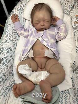 Full body silicone baby girl ULTRA realistic