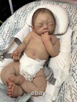 Full body silicone baby girl ULTRA realistic