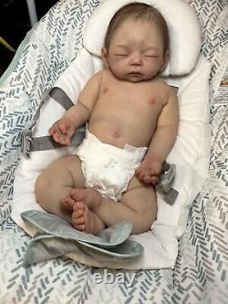 Full body silicone baby girl ULTRA realistic