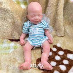 Full body silicone regenerated baby doll 15soft and realistic weighted silicone