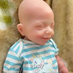 Full body silicone regenerated baby doll 15soft and realistic weighted silicone