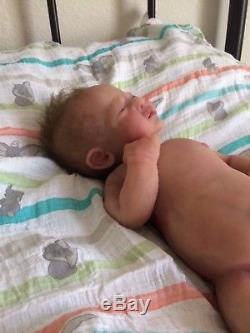 Full body solid Silicone soft newborn baby girl