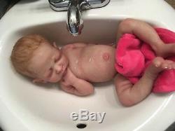 Full body solid silicone baby boy Forest #3 by C. Nelsen