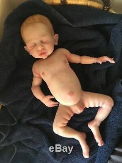 Full body solid silicone baby boy Forest #3 by C. Nelsen