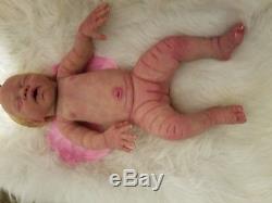 Full body solid silicone baby girl Emilia by Joanna Gomes sold out kit