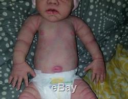 Full body solid silicone baby girl Emilia by Joanna Gomes sold out kit
