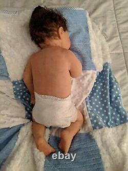 Full body solid silicone reborn newborn baby boy Noah