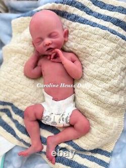 Full silicone baby boy Bridger by caroline Heuss