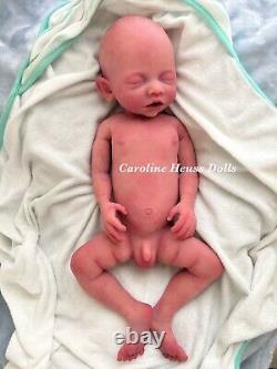 Full silicone baby boy Bridger by caroline Heuss